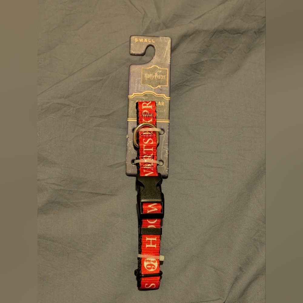 Harry Potter Red Hogwarts Express Collar, Size Small